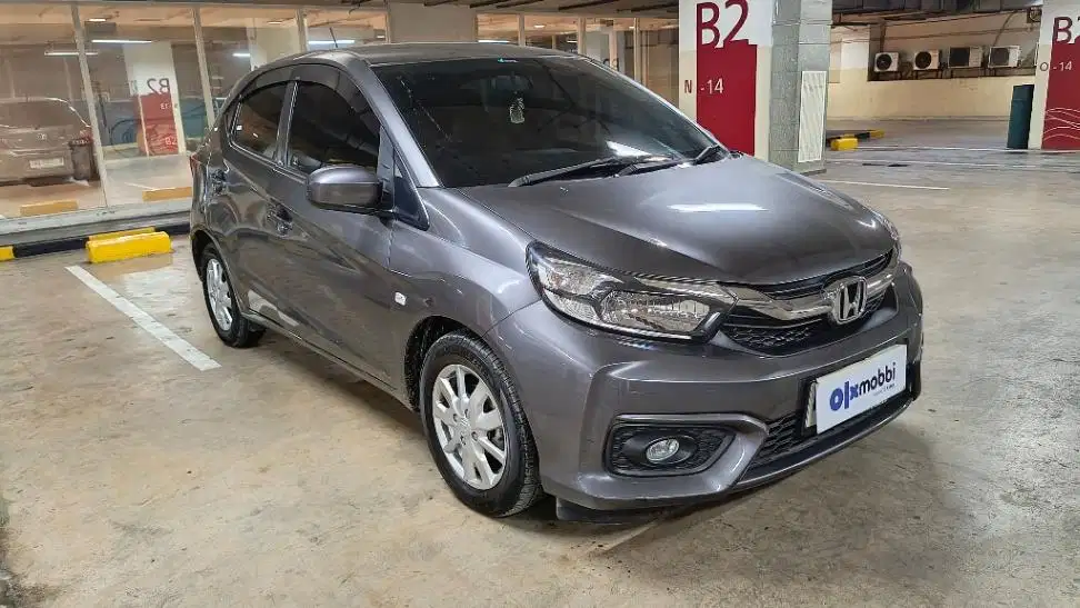 DP MURAH Honda Brio Satya 1.2 E Bensin-AT 2022 Abu CKIHB