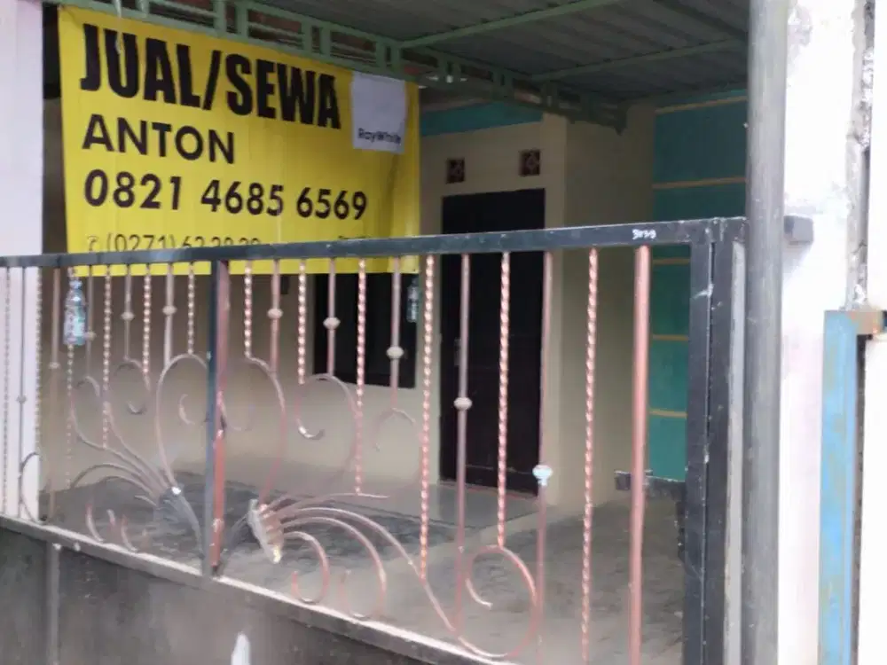 Rumah dijual di Kaling Tasikmadu Karanganyar dekat SMPN 3 dan lapangan Sepak Bola