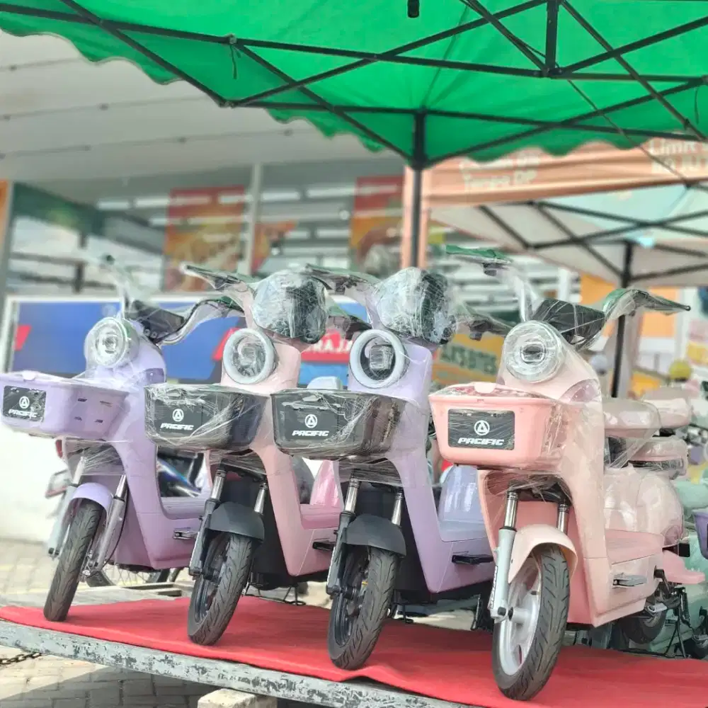 Sepeda Listrik Pacific Tahan Air Harga Terjangkau
