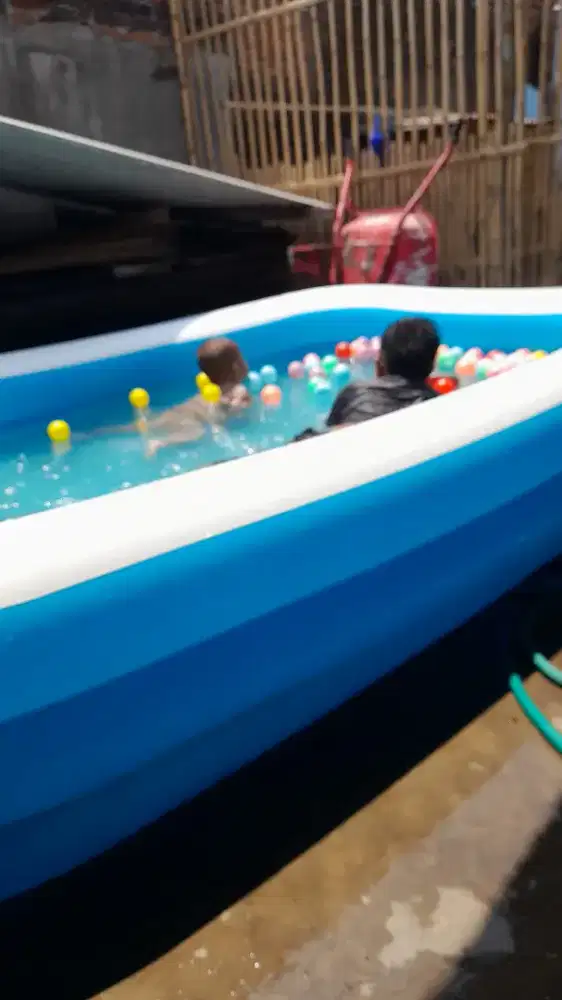 kolam renang anak jumbo bahan vinil