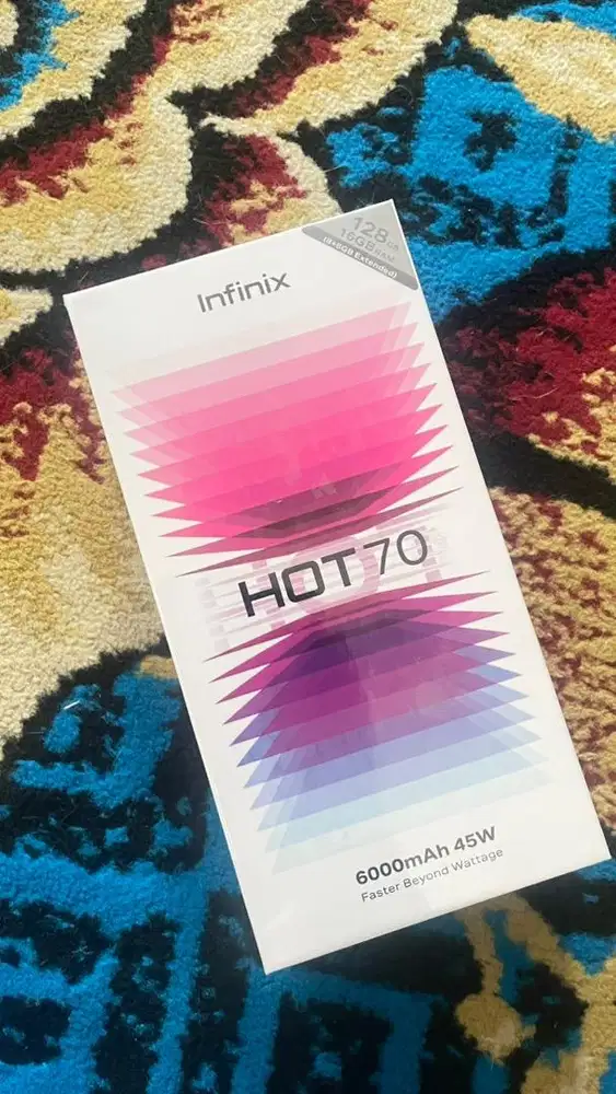 INFINIX HOT 70 8+8/128GB GARANSI RESMI NEW