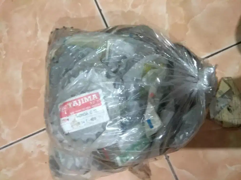 JUAL BORONGAN GROSIR GEAR DEPAN MOTOR HONDA YAMAHA KAWASAKI 341 PCS