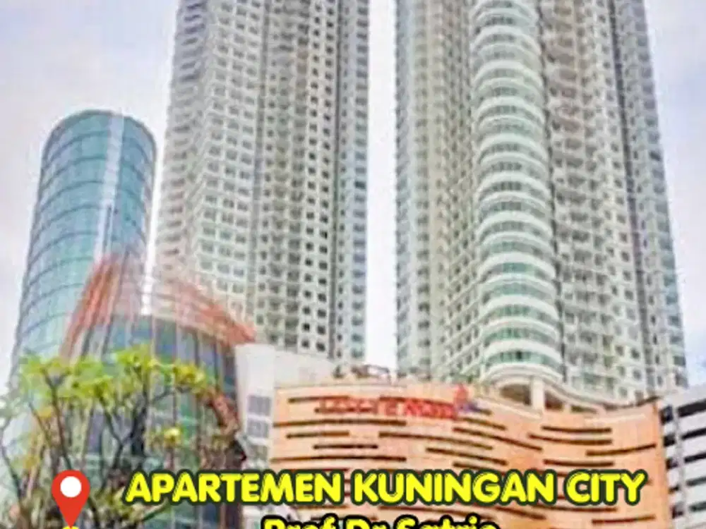 Disewakan Apartemen Denpasar Kuningan City 2BR+Maid  Fully Furnish Unit Corner Siap Huni