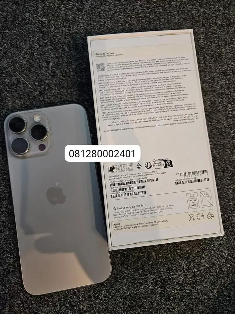 Iphone pro max 512 gb