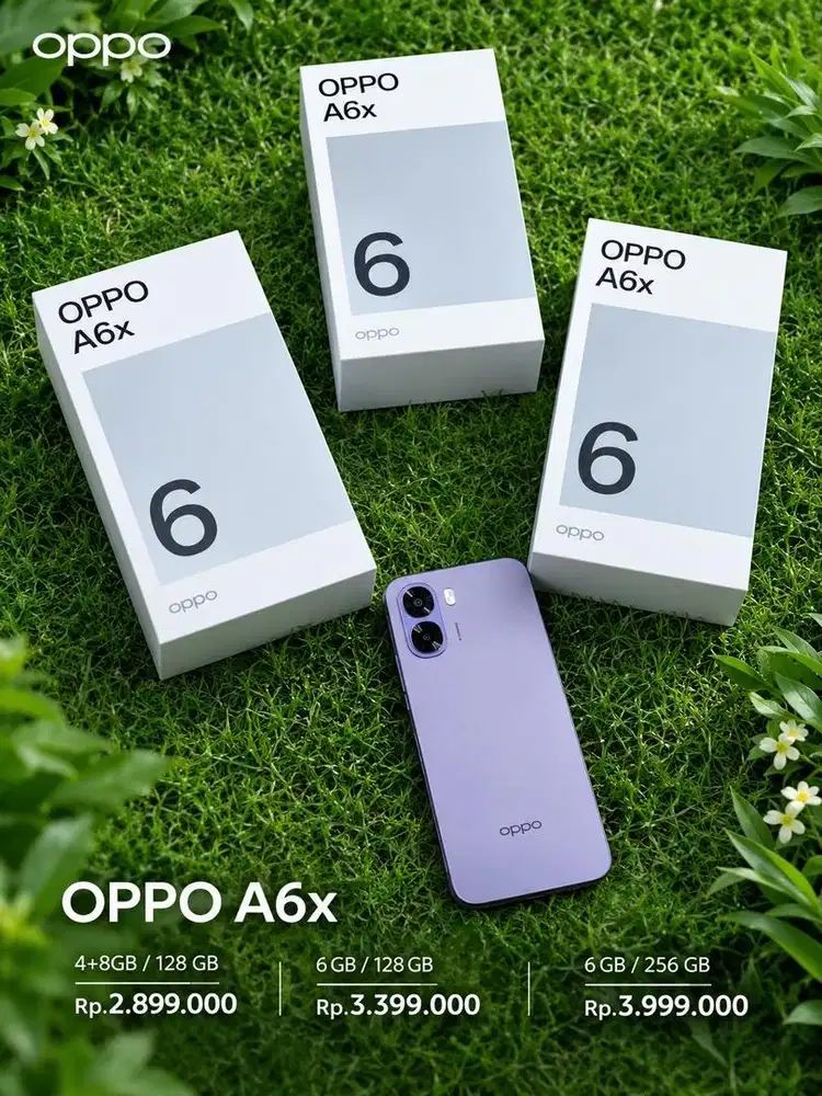 A6x 4/128GB READY 2 WARNA EKSLUSIF CICILAN 200rban..