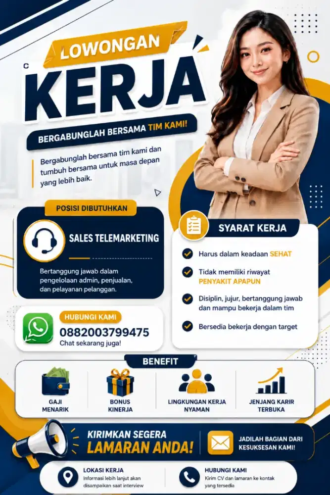 SALES TELEMARKETING GROSIRAN