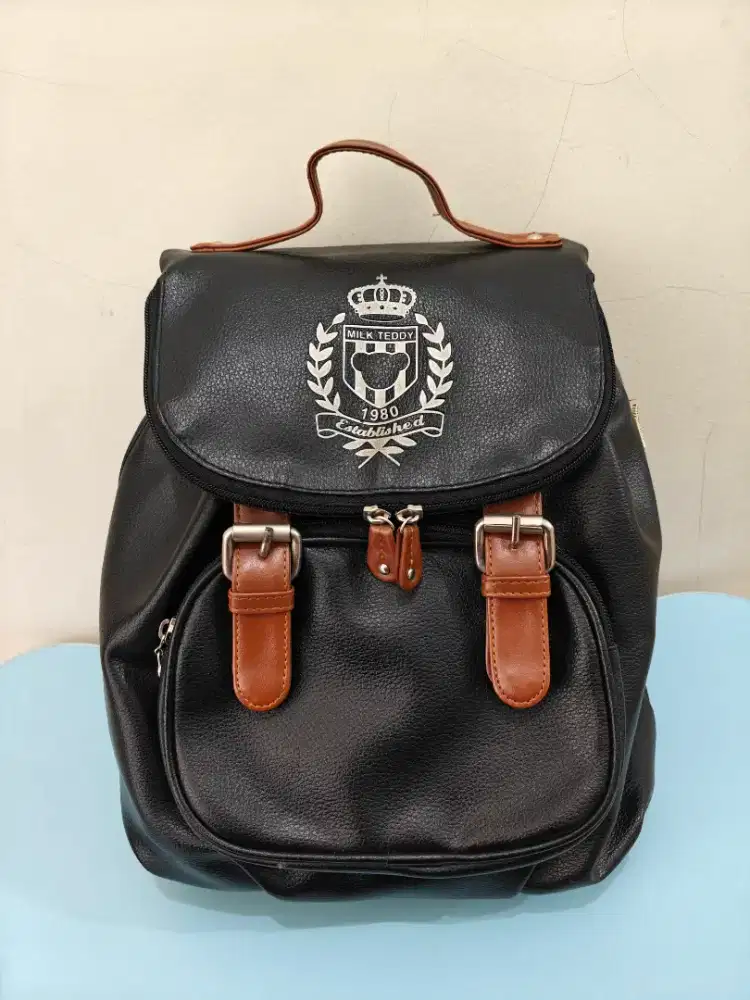Tas Ransel Backpack Wanita MILK TEDDY Ori