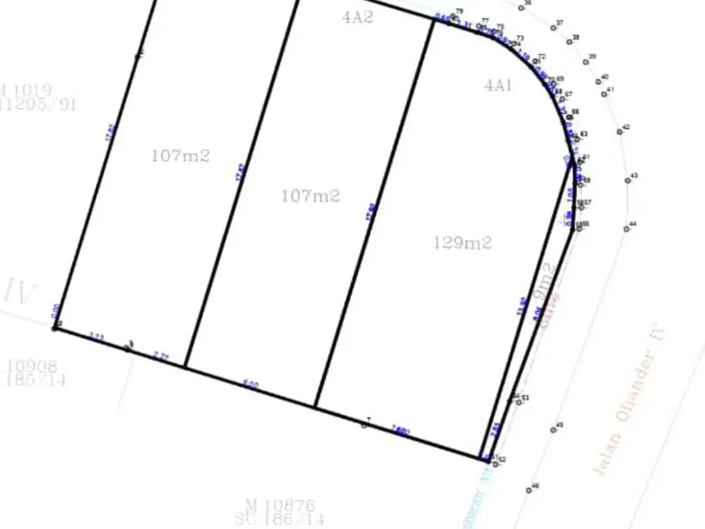 Jual 3 Kavling Siap Bangun di Villa Melati Mas, Hadap Utara, SHM, Dekat Akses ke Mall WTC Matahari, Sekolah Favorit & Akses Tol Serpong