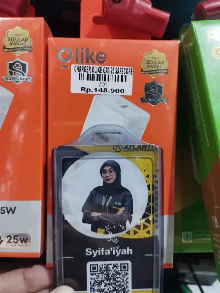 CHARGER OLIKE GAN25 SAFECORE | ATLANTIS DAHSYAT