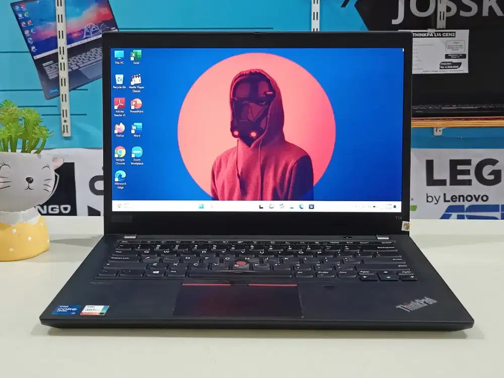 LAPTOP BEKAS LENOVO THINKPAD T14 GEN2, RAM 16 GB, INTEL CORE I7-GEN11
