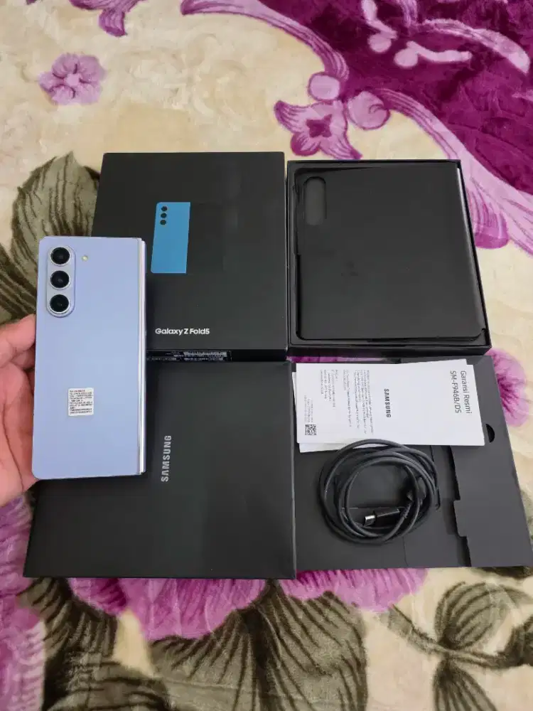 samsung Z fold 5 ram 12/512gb resmi sein,fulset orginal,mulus like new
