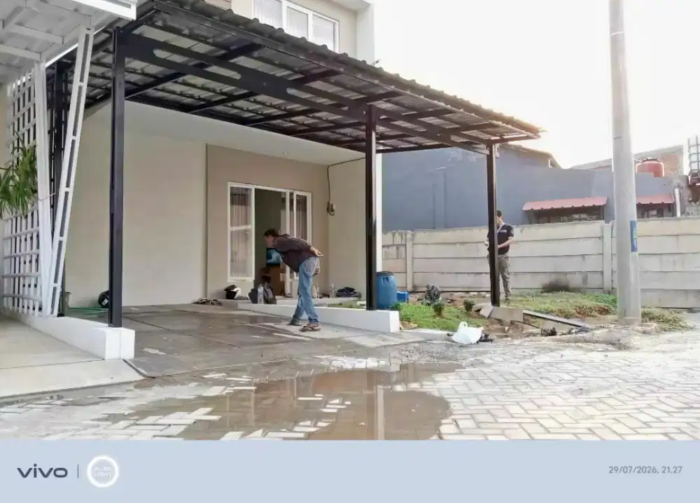 Jasa pasang kanopi baja ringan