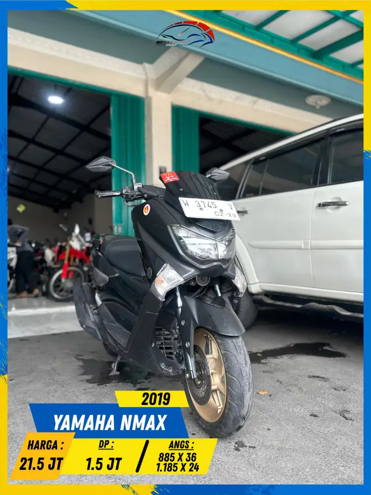 YAMAHA NMAX 2019 PLAT W MURMER BOSSKU HIKMAH MOTOR KEPUH MALANG