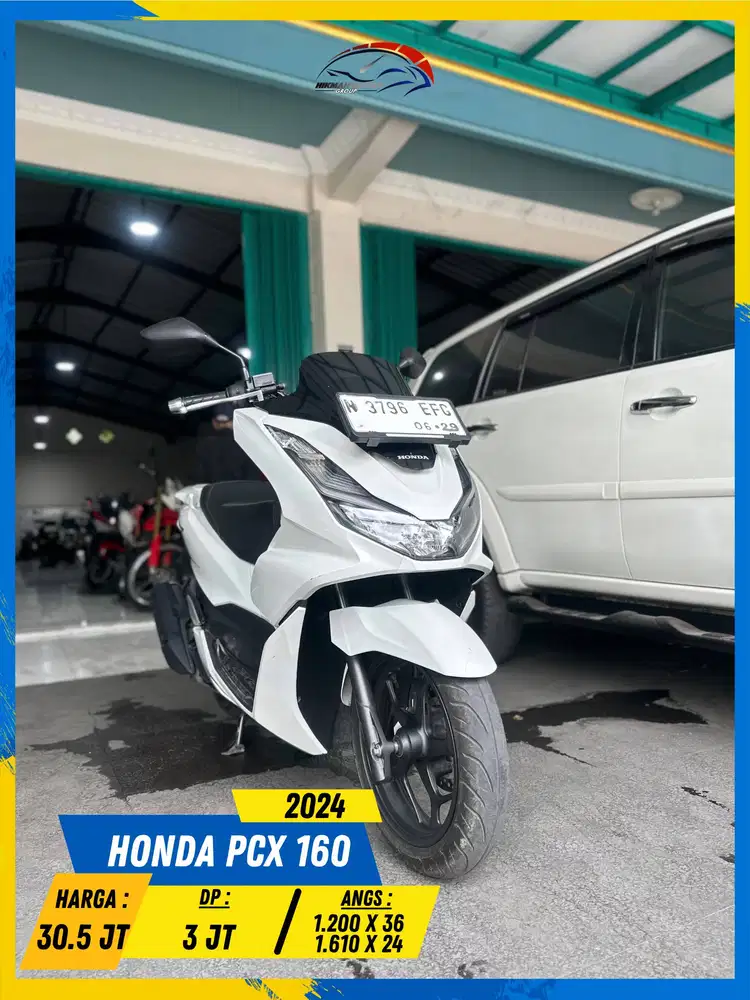 HONDA PCX 160 2024 LIKE NEW MASZEHH HIKMAH MOTOR KEPUH