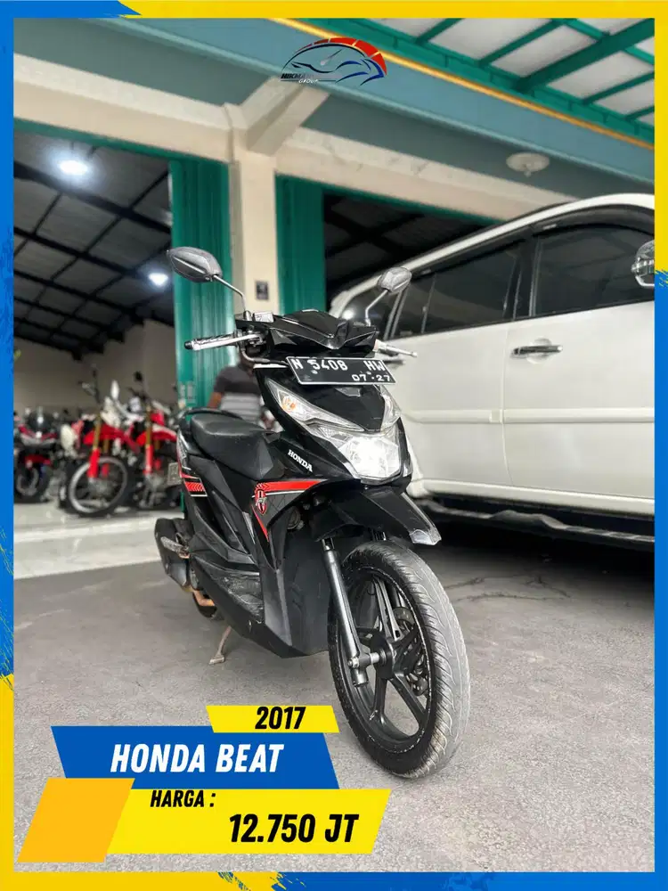 HONDA BEAT 2017 MANTAP POLL MASZEEHH HIKMAH MOTOR KEPUH MALANG