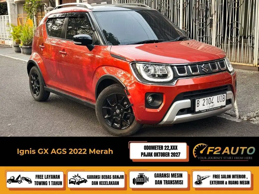 Ignis GX AGS 2022 Merah