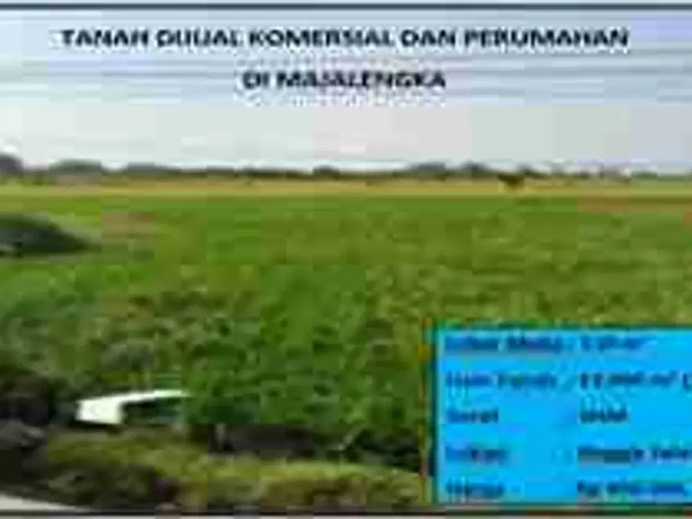 Tanah komersial dan pemukiman majalengka