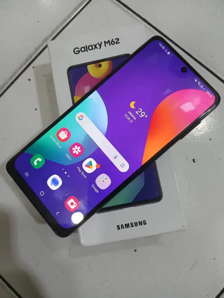 Jual samsung m62 8/256