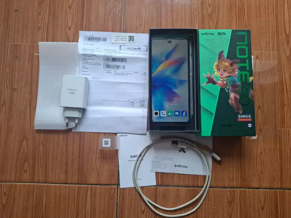 Hp Infinix Note 30 8+8GB/256GB bisa TT/BT