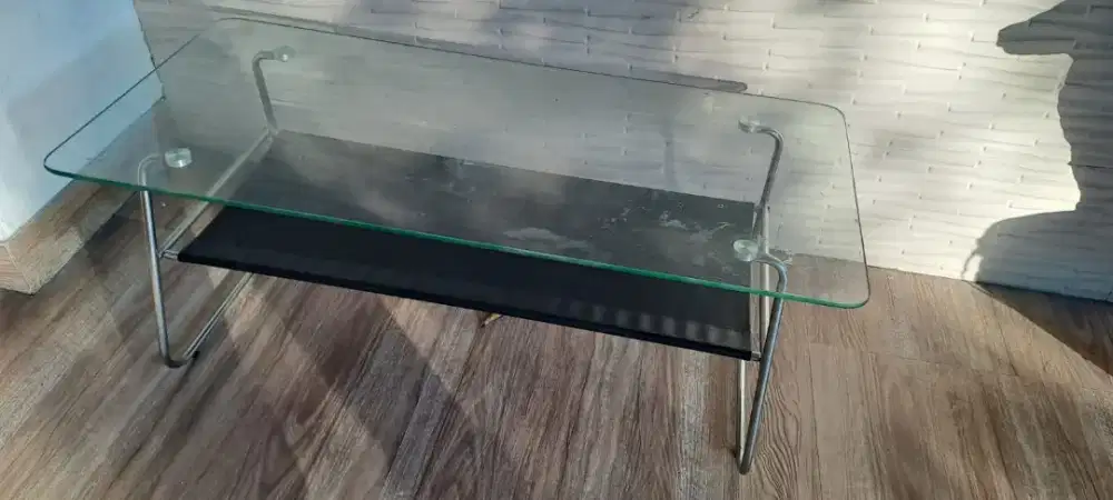 MEJA KACA SOFA MINIMALIS