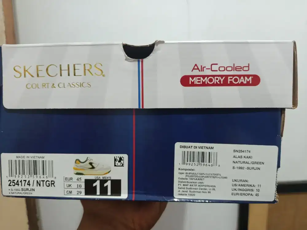 Skechers Uk 45 Natural Green
