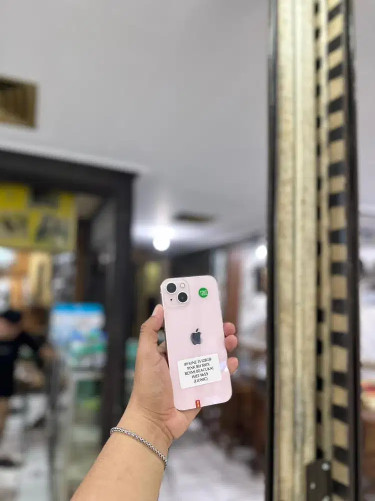 Iphone 13 128gb beacukai sinyal permanen fullset mulus