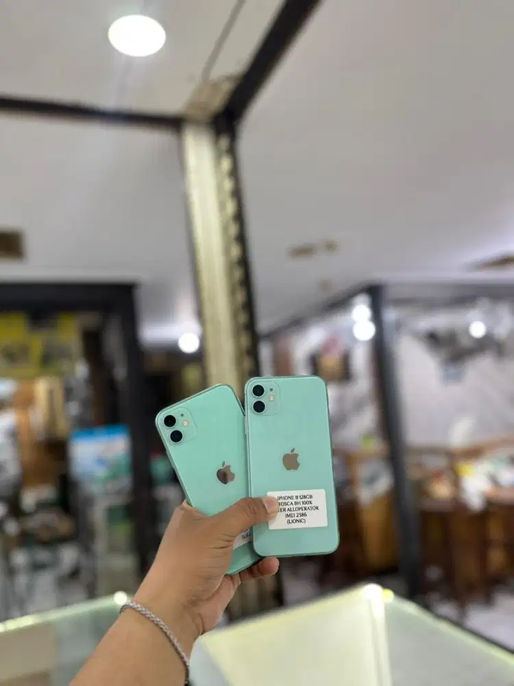 Iphone 11 128gb inter all operator likenew mulus fullset