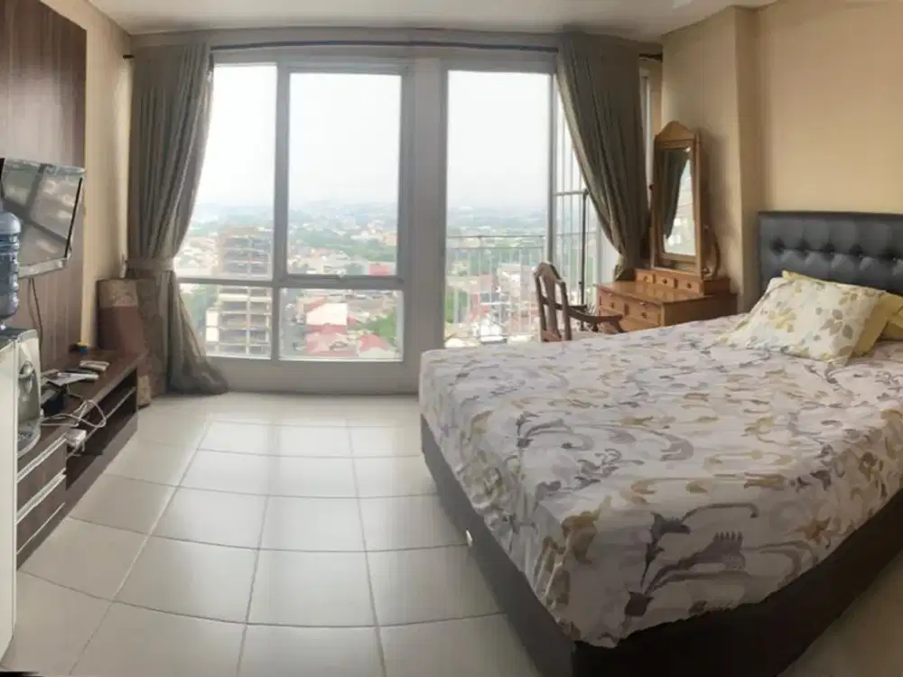 Jual Cepat Murah Studio Full Furnish Lengkap Altiz Apartemen Bintarojaya