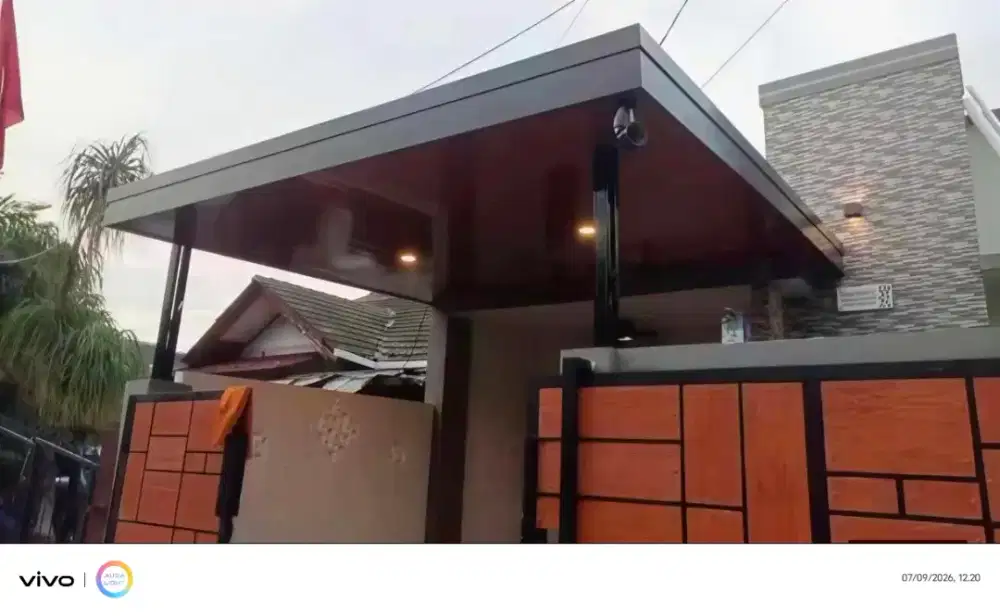 Jasa pasang kanopi baja ringan