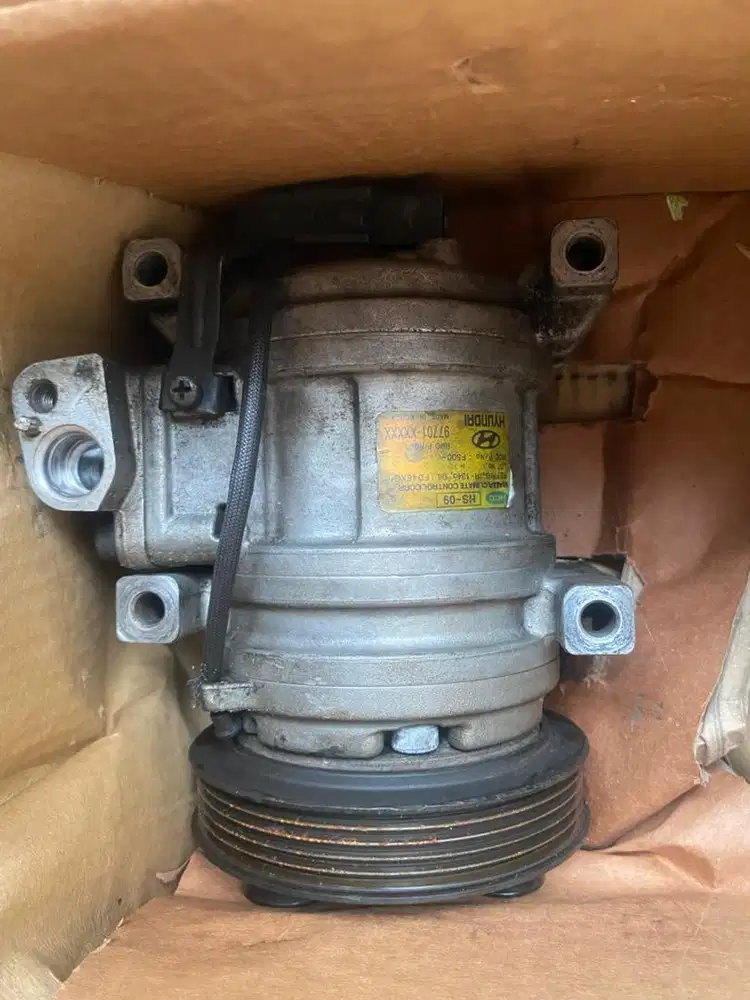 Bekas Copotan Kompresor dan Kondensor Kia Picanto 2013