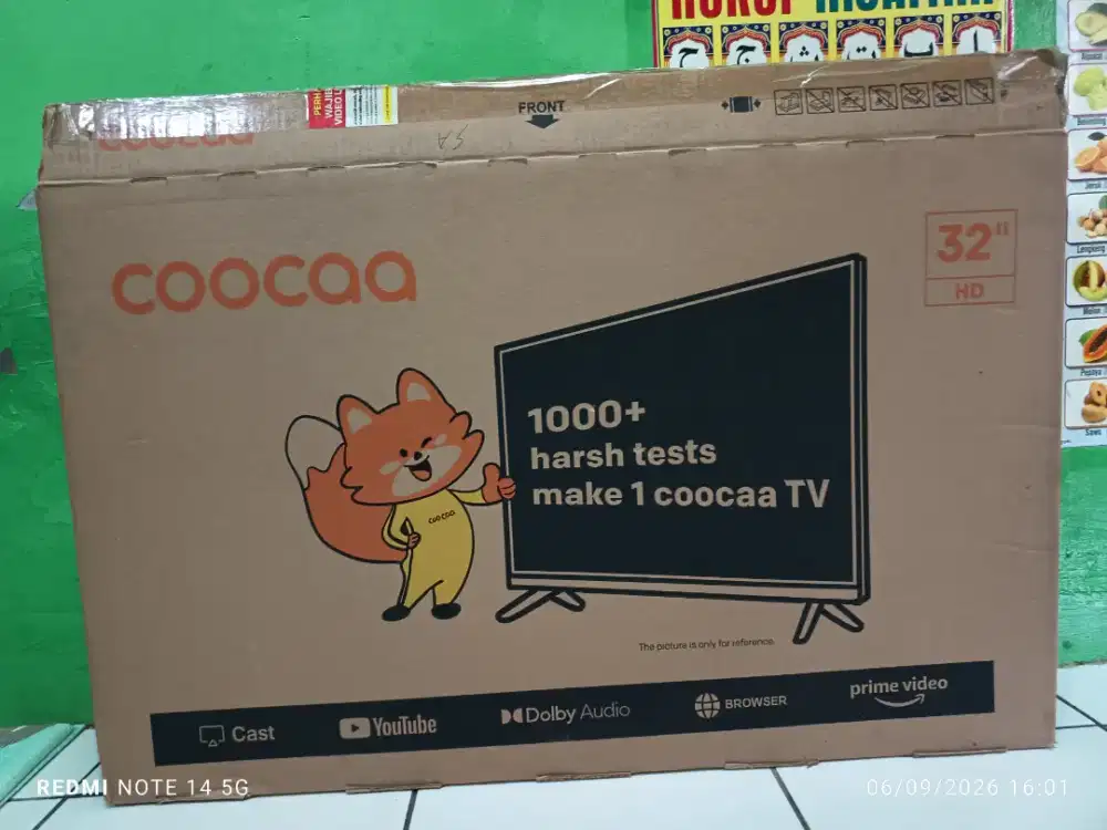 TV COOCAA 32 BEKAS (LCD Rusak)