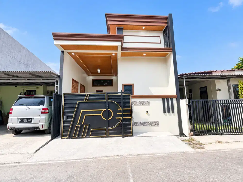 Rumah Modern Minimalis Cantik Siap Hunian Di Citra Indah City Cileungsi
