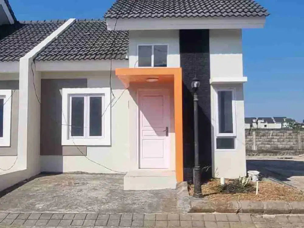 Rumah baru ready sistem cluster jln poros hertsning Areopala