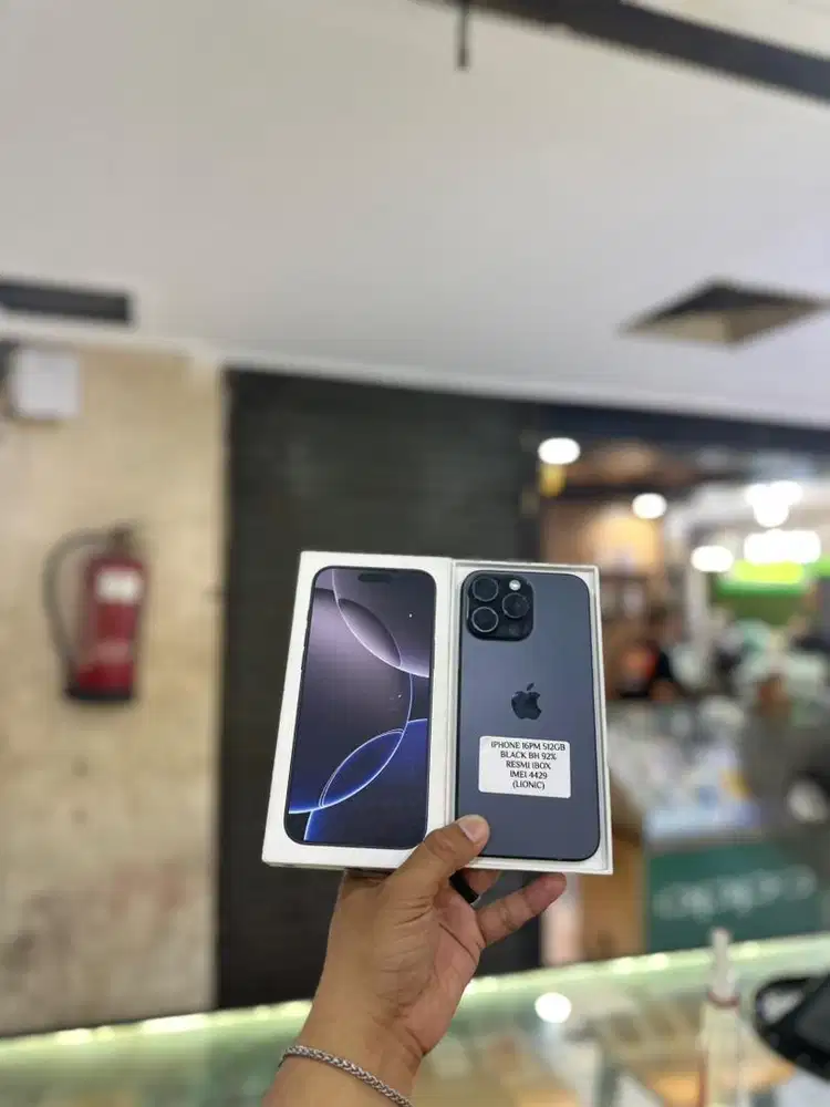 Iphone 16 promax 512gb resmi ibox fullset original likenew