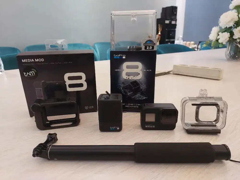 Gopro Hero 8 Black + Media Mod