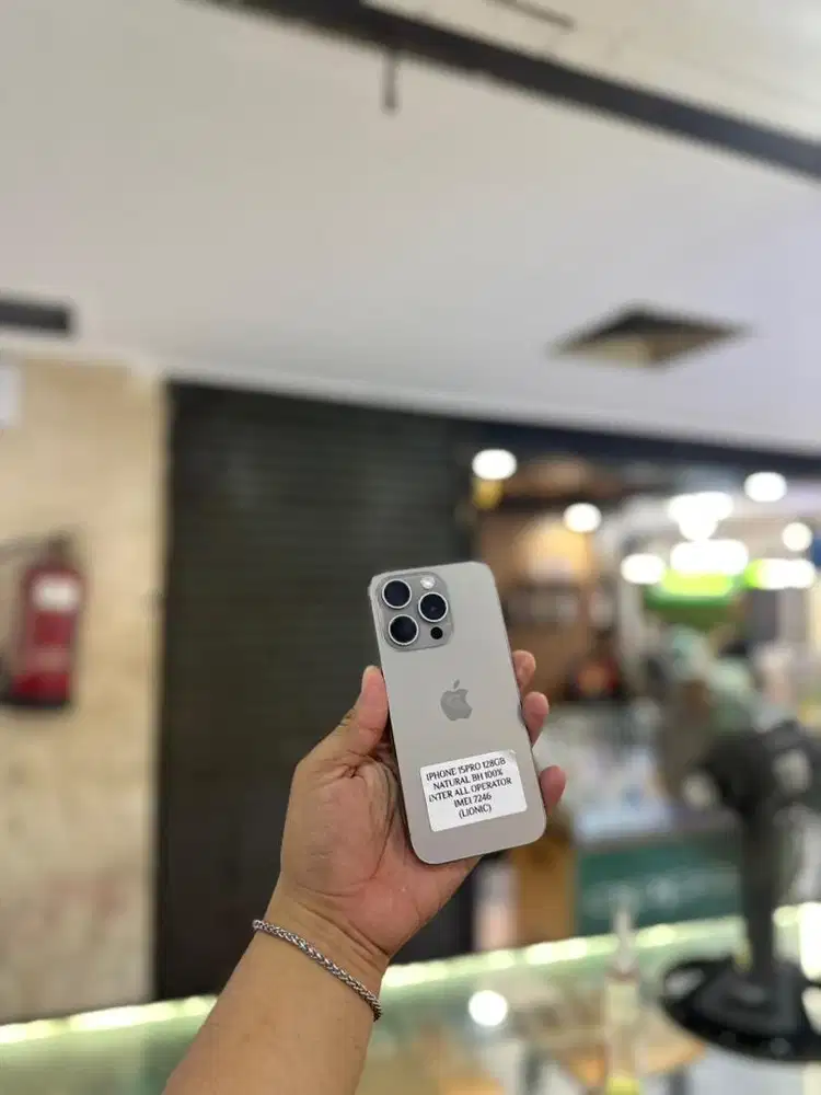 Iphone 15 pro 128gb inter all operator likenew mulus