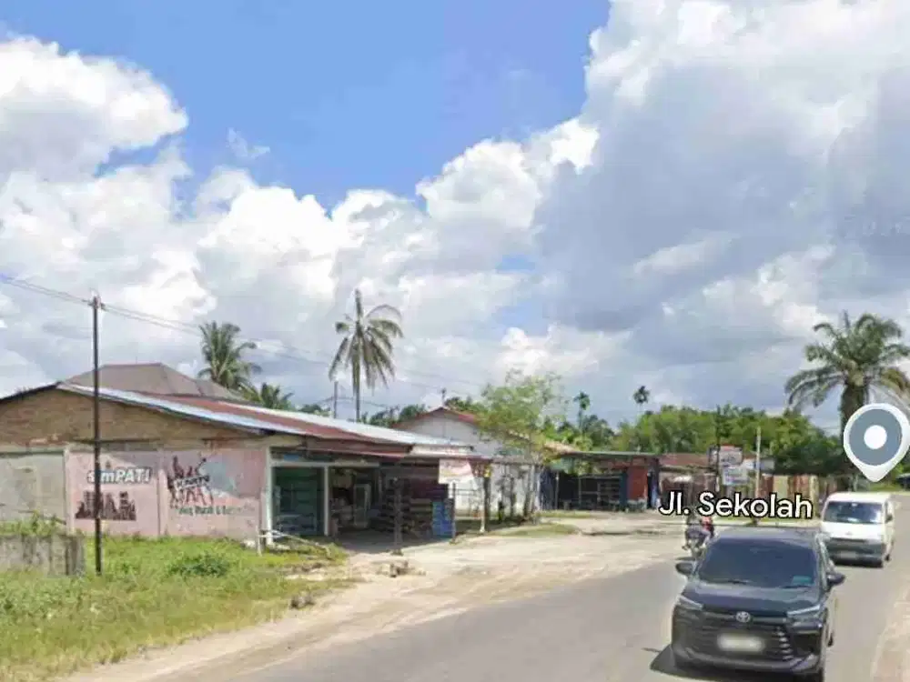 Tanah Murah 10x45m tepi jalan Lintas timur kulim, kota Pekanbaru