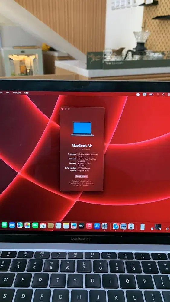 JUAL CEPAT MACBOOK AIR 2020 LIKE NEW BISA TT LAPTOP