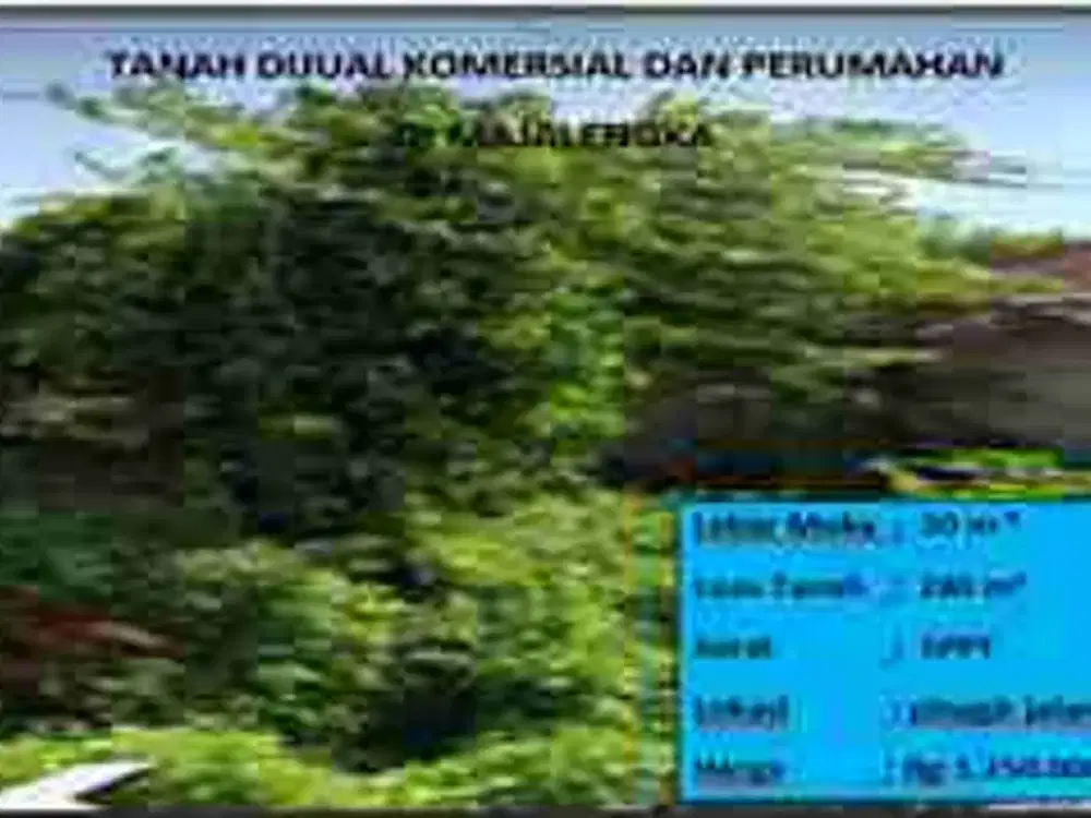 Tanah komersial dan pemukiman majalengka
