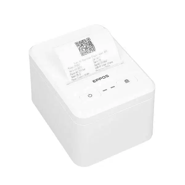 Printer Barcode Thermal EPPOS EP807 V2 [White] - USB BT [80MM]