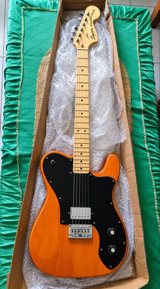 Gitar elektrik Telecaster squier deluxe