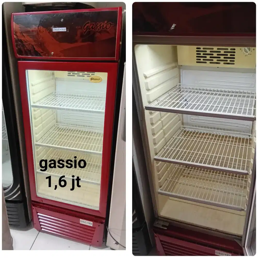Showcase GASSIO bekas bergaransi