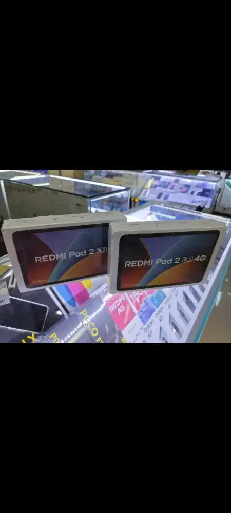 Tablet Xiaomi redmi pad 2 4G 4/128 9.7 kartu SIM card danwifi4/64