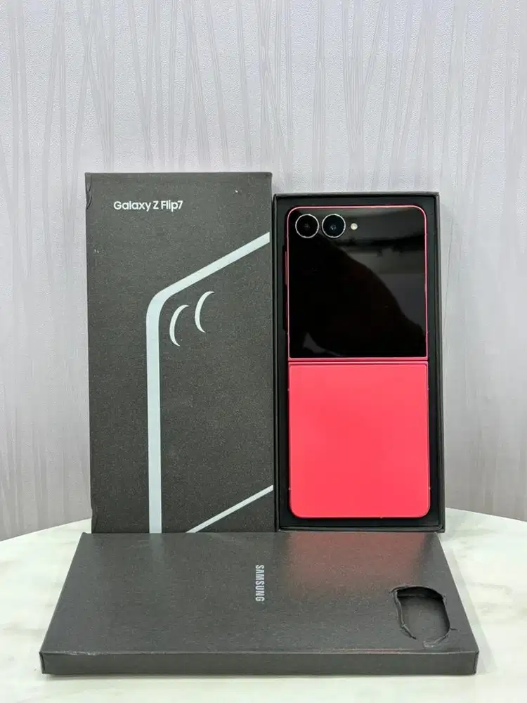 Samsung Z Flip 7 12/512GB Coral Red Garansi Resmi Ex Sein