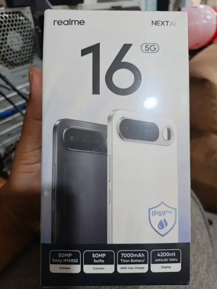 Realme 16 5g baru ram 8/256gb