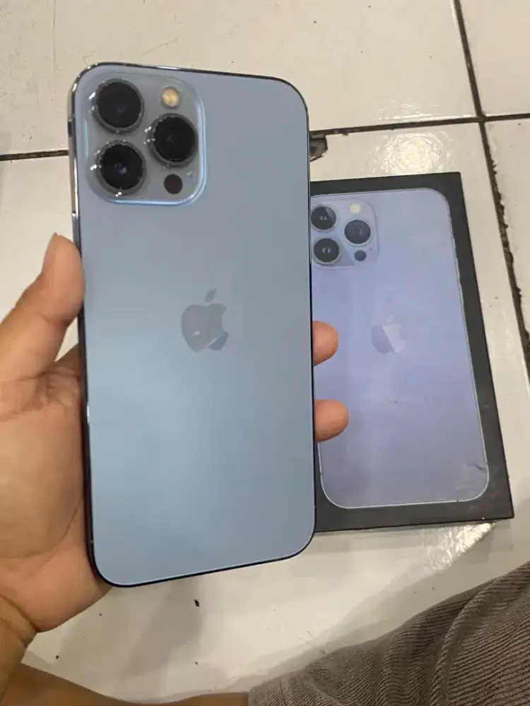 iphone 13 promax 128 resmi ibox fullset siap pakai