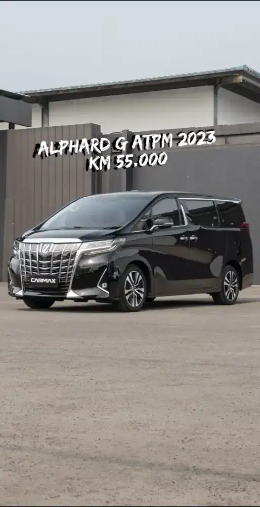 Toyota Alphard 2.4 G ATPM 2023