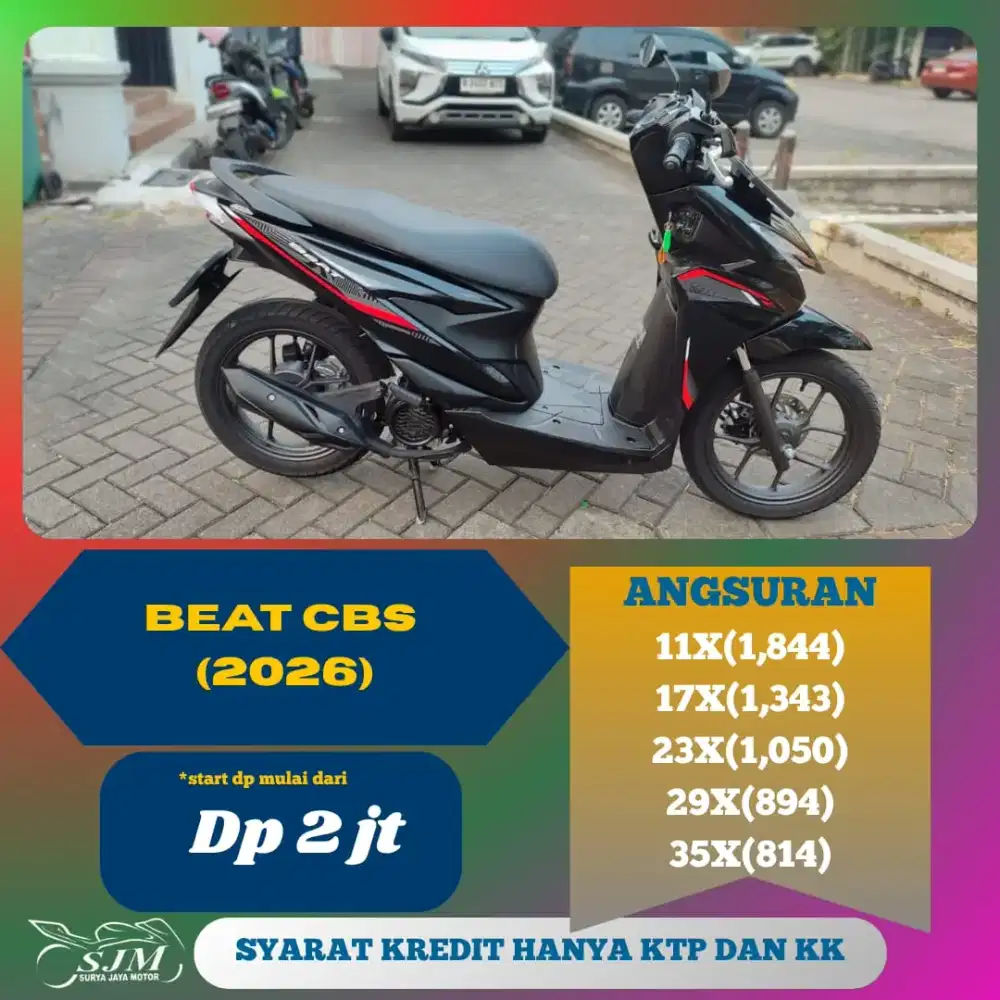 HONDA BEAT CBS 2026 MESIN HALUS