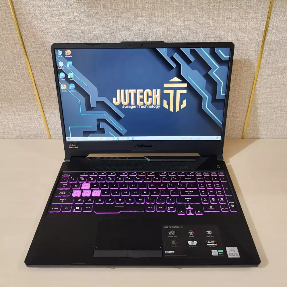 LAPTOP ASUS TUF GAMING F15 FX506L CORE i5 GEN 10 GTX 1650Ti RAM 16GB D