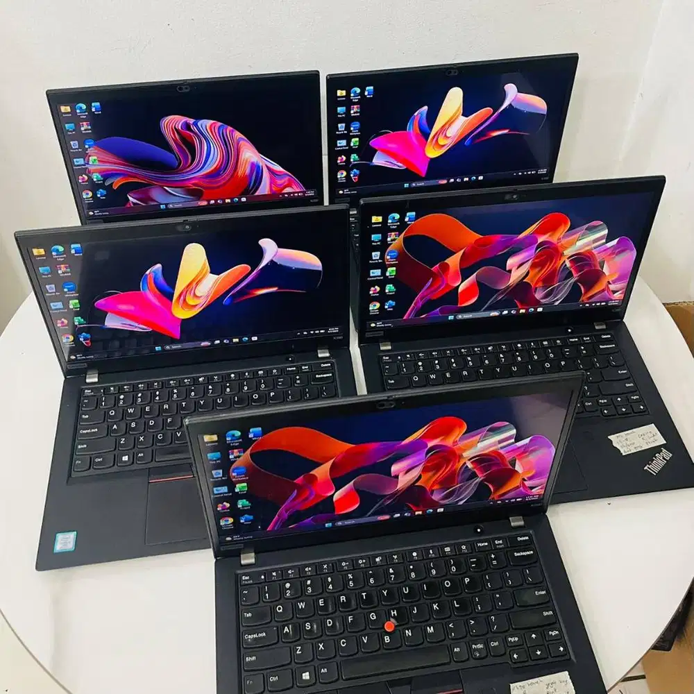 LAPTOP SEKOLAH KULIAH KERJA LENOVO X390 TS I5 GEN8 16/240 MINUS *EC